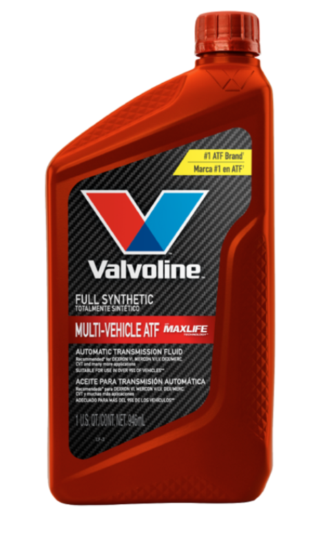 Envase de aceite VALVOLINE VALVOLINE MAXLIFE MULTI-VEHICLE ATF FULL SINTETICO grado N/A - Lubricentro Piloto
